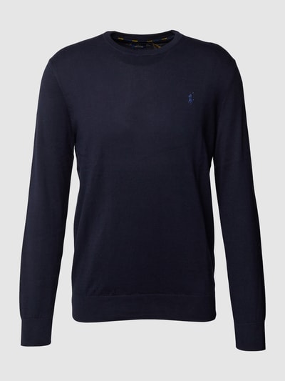 Polo Ralph Lauren Pullover mit Logo-Stitching Marine 1