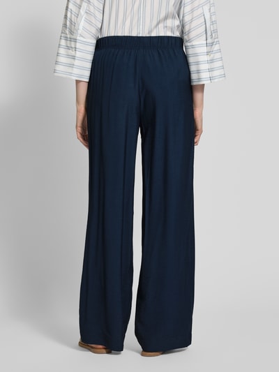 Christian Berg Woman Spodnie materiałowe z mieszanki wiskozy z wpuszczanymi kieszeniami Ciemnoniebieski 5