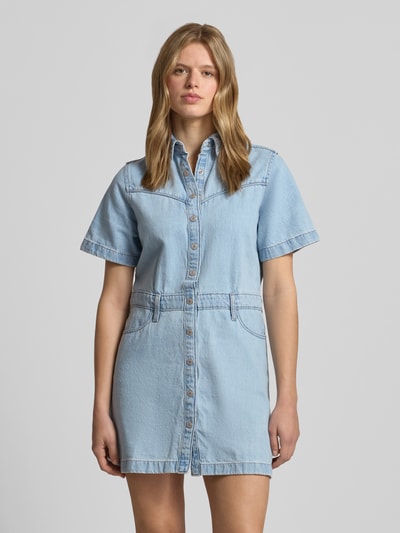Levi's® Regular Fit Jeanskleid aus reiner Baumwolle Hellblau 4