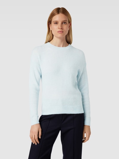 MSCH Copenhagen Gebreide pullover met ronde hals, model 'Festina hope' Bleu gemêleerd - 4