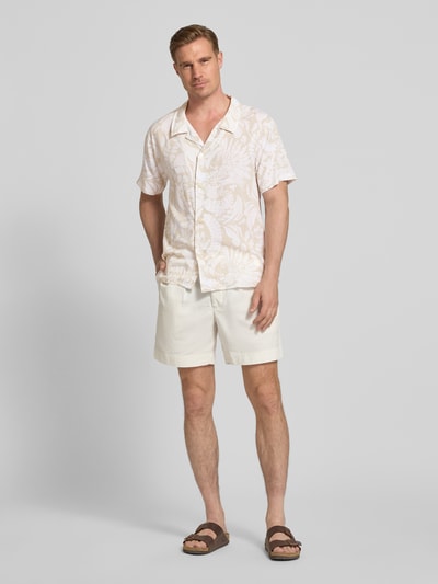 BOSS Regular Fit Freizeithemd aus reiner Viskose Modell 'BEACH' Sand 1