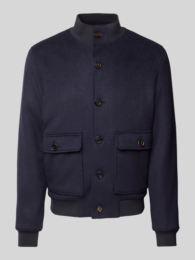 Profuomo Jacke mit Stehkragen Marine 2