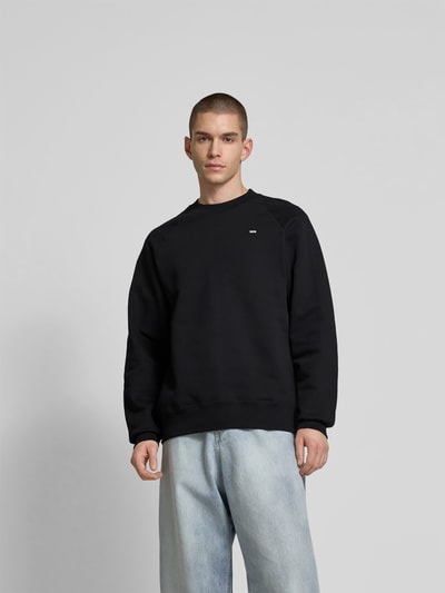 Wood Wood Oversized Sweatshirt mit Stehkragen Black 4