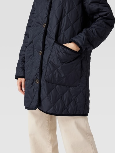 Barbour Steppjacke mit Label-Stitching Marine 3