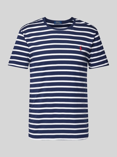 Polo Ralph Lauren T-shirt z wyhaftowanym logo Granatowy 2