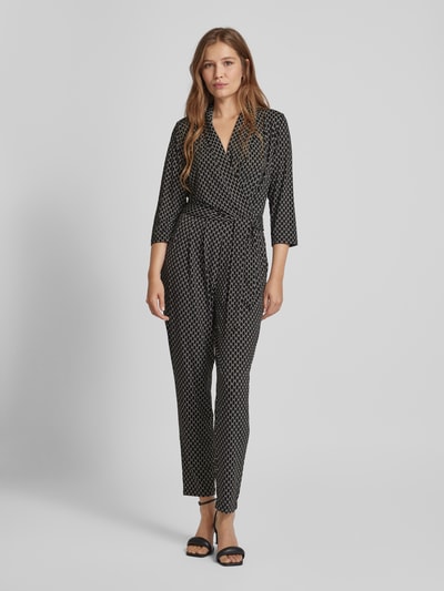 Betty Barclay Jumpsuit in wikkellook Zwart - 4