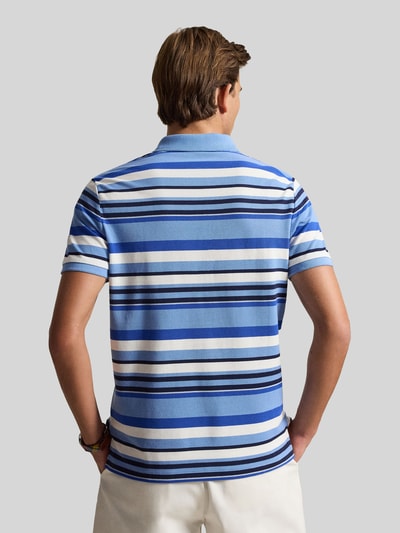 Polo Ralph Lauren Regular Fit Poloshirt aus reiner Baumwolle Blau 5