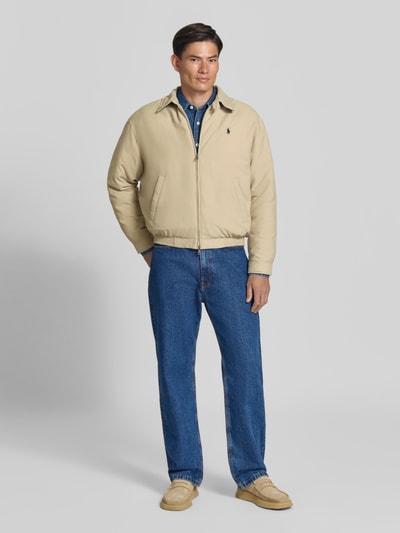 Polo Ralph Lauren Regular Fit Bomberjacke mit Umlegekragen Beige 1