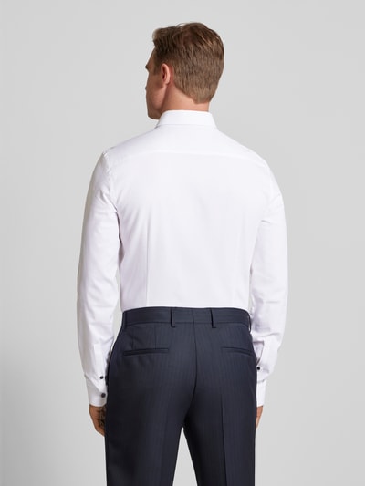 Jake*s Slim Fit Business-Hemd mit Kentkragen Weiss 5