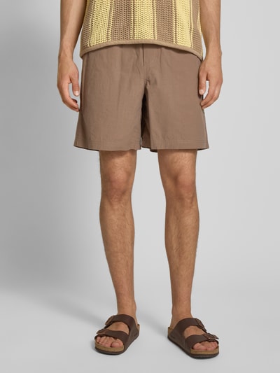 Calvin Klein Jeans Shorts mit elastischem Bund Sand 4