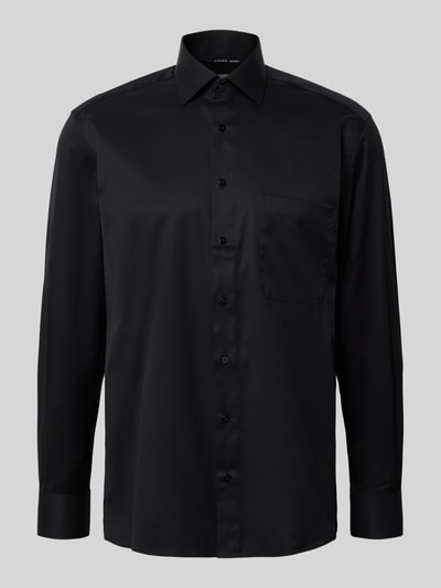 ETERNA Comfort Fit Business-Hemd mit Brusttasche Black 2