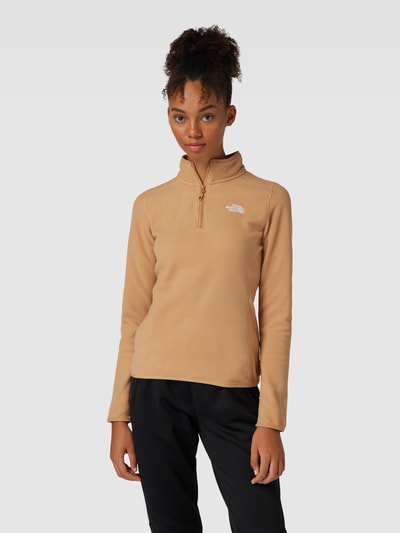 The North Face Sweatshirt met labelstitching, model 'DUSTY' Camel - 4