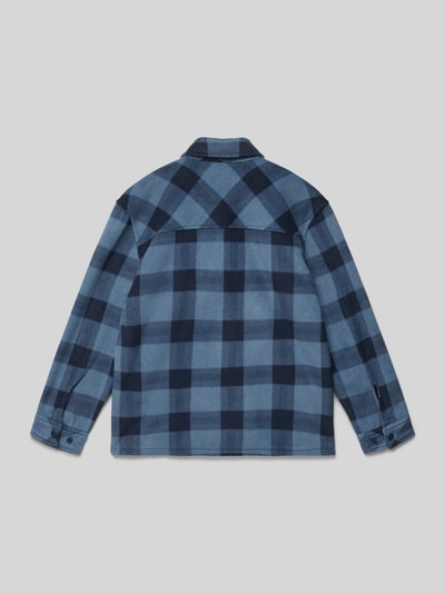 Quiksilver Hemd mit Druckknopfleiste Rauchblau 3