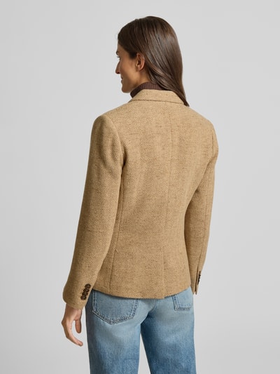 Gant Żakiet z kieszeniami z patką i kołnierzem z połami Camel 5