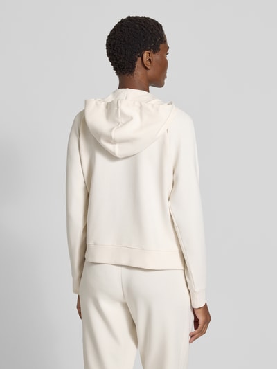 JOOP! Sweatjacke mit Label-Detail und Zweiwege-Reißverschluss Offwhite 5