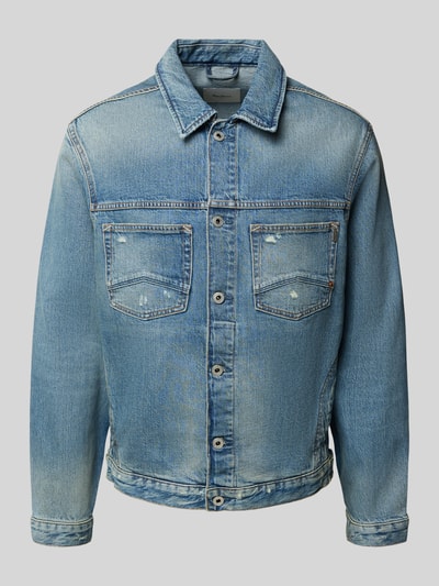 Pepe Jeans Regular Fit Jeansjacke aus Baumwoll-Mix Modell 'HORSHAM PALE TINT' Jeansblau 2