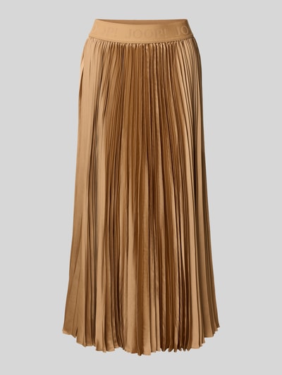 JOOP! Midirock mit Plisseefalten Camel 2