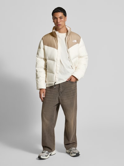 The North Face Steppjacke mit Stehkragen Modell 'SAIKURU' Hellgrau 1