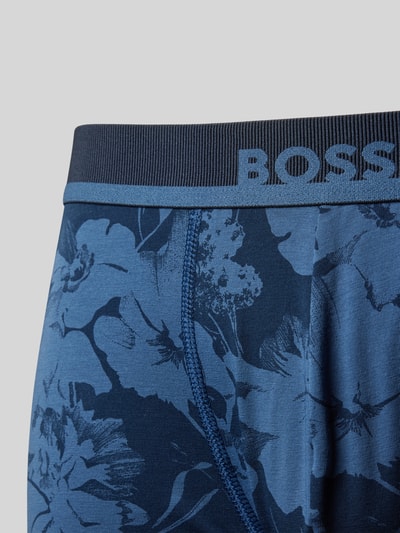 BOSS Boxershort met elastische band met label Blauw - 2