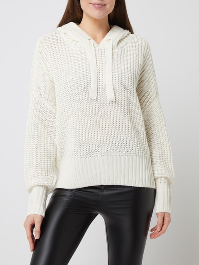 Vero Moda Pullover mit Kapuze Modell 'Layla' Offwhite 4