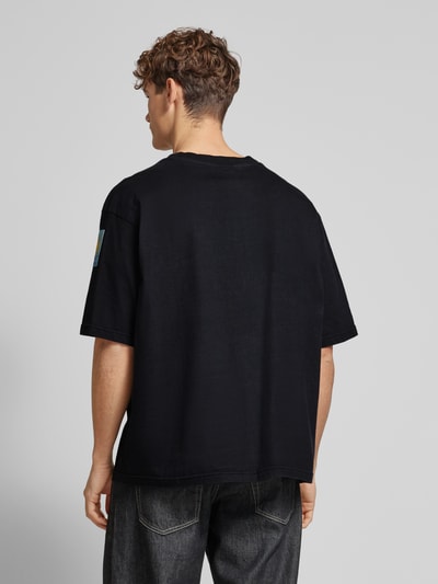 Low Lights Studios T-Shirt mit Label-Details Black 5