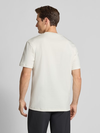 HUGO Regular Fit T-Shirt aus reine Baumwolle Modell 'DALILE' Weiss 5