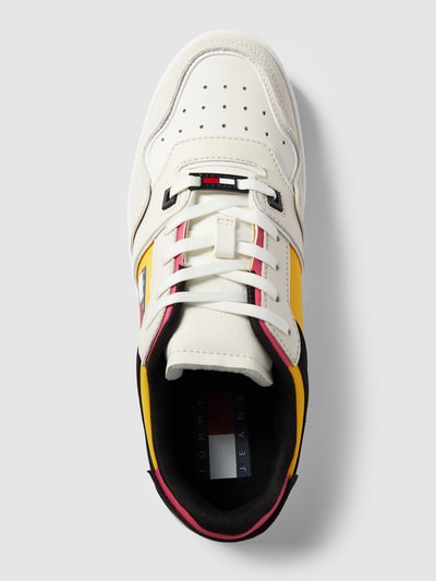 Tommy Jeans Sneaker mit Label-Print Modell 'BASKET' Hellgelb 5