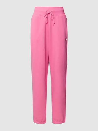 Nike Sweatpants met logostitching Felroze - 2