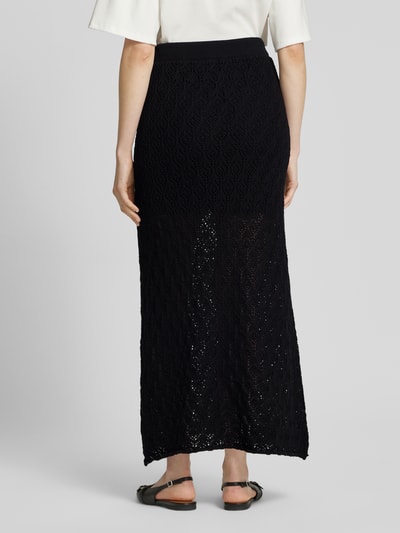 Selected Femme Maxirock mit elastischem Bund Modell 'NIVA' Black 5