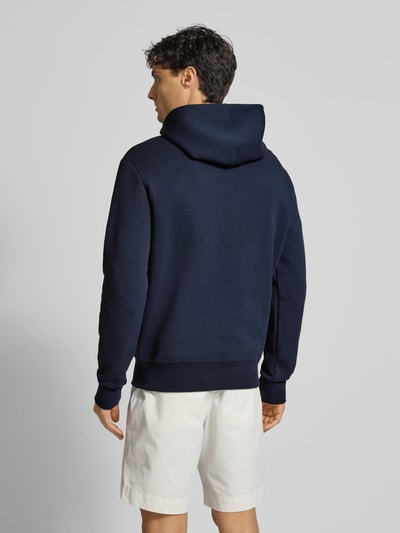 Polo Ralph Lauren Hoodie mit Label-Stitching und Känguru-Tasche Marine 5