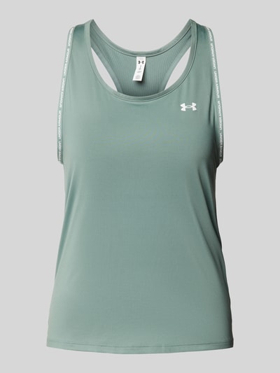 Under Armour Tanktop mit Label-Details Modell 'Tech Knockout' Schilf 1