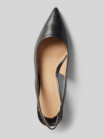 Lauren Ralph Lauren Pumps mit elastischem Fesselriemen Modell 'LOLAH II' Black 2