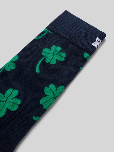 Happy Socks Socken mit Allover-Motiv-Print Dunkelblau 2