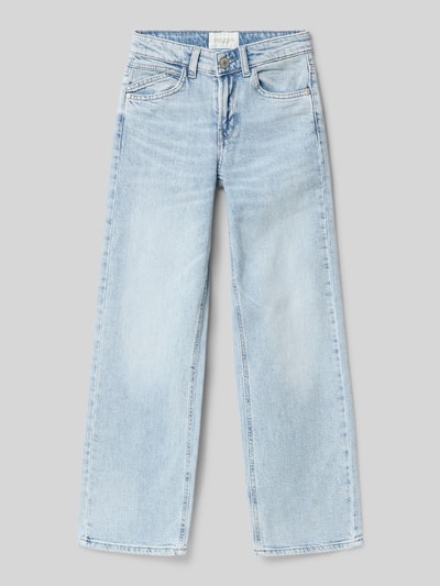 Produktfoto, Straight Leg Jeans im 5-Pocket-Design Modell 'MARA' von CARS JEANS, hellblaue Denim, gerader Schnitt, Baumwoll-Mix mit Stretch