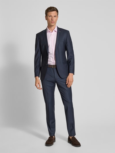 Christian Berg Men Regular Fit Business-Hemd mit Kentkragen Rosa 1