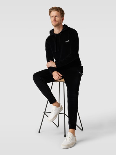 BOSS Sweatpants mit französischen Eingrifftaschen Black 1