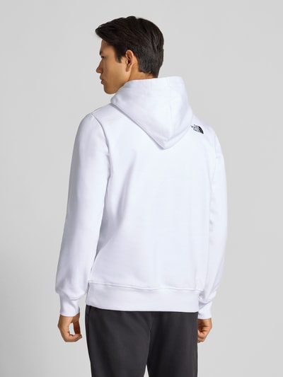 The North Face Hoodie mit Label-Print Weiss 5