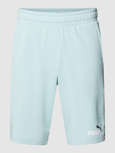 PUMA PERFORMANCE Sweatshorts met labelprint Lichtblauw - 2