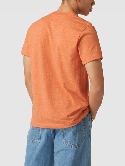 Tommy Jeans T-Shirt in melierter Optik Orange 5