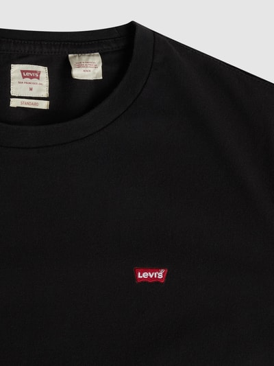 Levi's® Standard Fit T-Shirt aus Baumwolle  Black 2