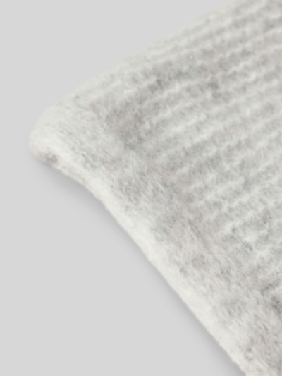 OPUS Schal mit Kapuze Modell 'Atyre' Hellgrau Melange 2