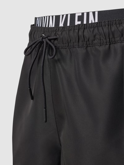 Calvin Klein Underwear Badehose mit elastischem Label-Bund Black 2