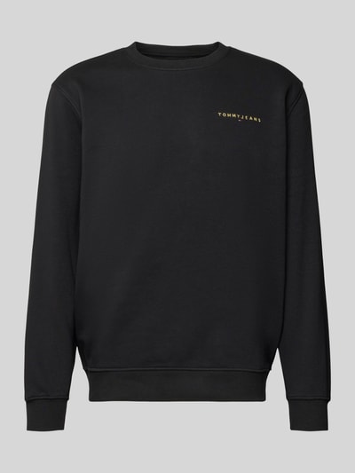 Tommy Jeans Regular fit sweatshirt van katoenmix Zwart - 2