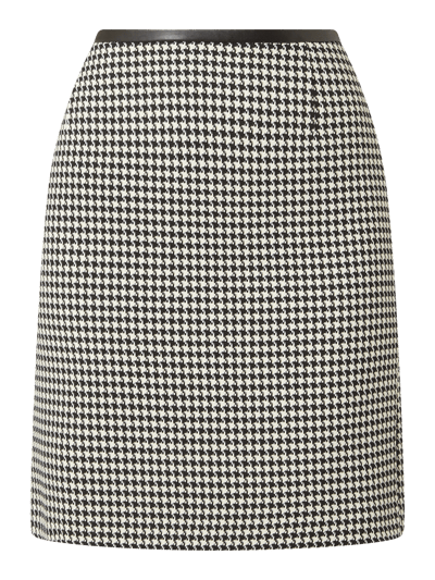 Montego Rok met pied-de-poule-dessin Zwart - 2