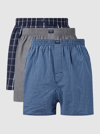 MCNEAL Boxershorts aus Baumwolle im 3er-Pack Marine 1