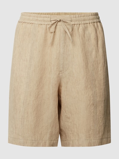 Emporio Armani Bermudas mit elastischem Bund Beige 2