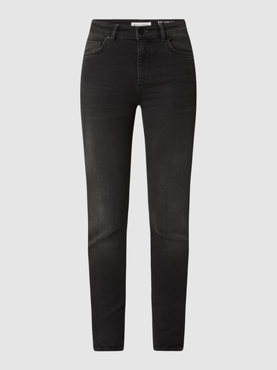 Marc O'Polo Skinny Fit High Waist Jeans mit Stretch-Anteil Modell 'Skara' Anthrazit 2