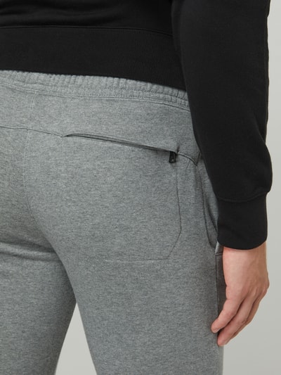 CHAMPION Slim fit sweatpants met logodetail  Middengrijs gemêleerd - 3