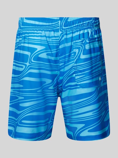 Puma Relaxed Fit Badeshorts mit Logo-Print Modell 'FORMSTRIP' Blau 3