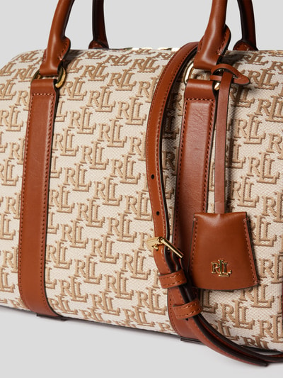 Lauren Ralph Lauren Handtas met all-over motief Camel - 3